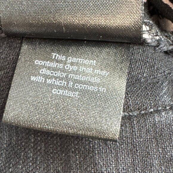 Free People We The Free Daliah Stacked Low Rise Straight Leg Jeans Black Size 30 - Picture 14 of 14